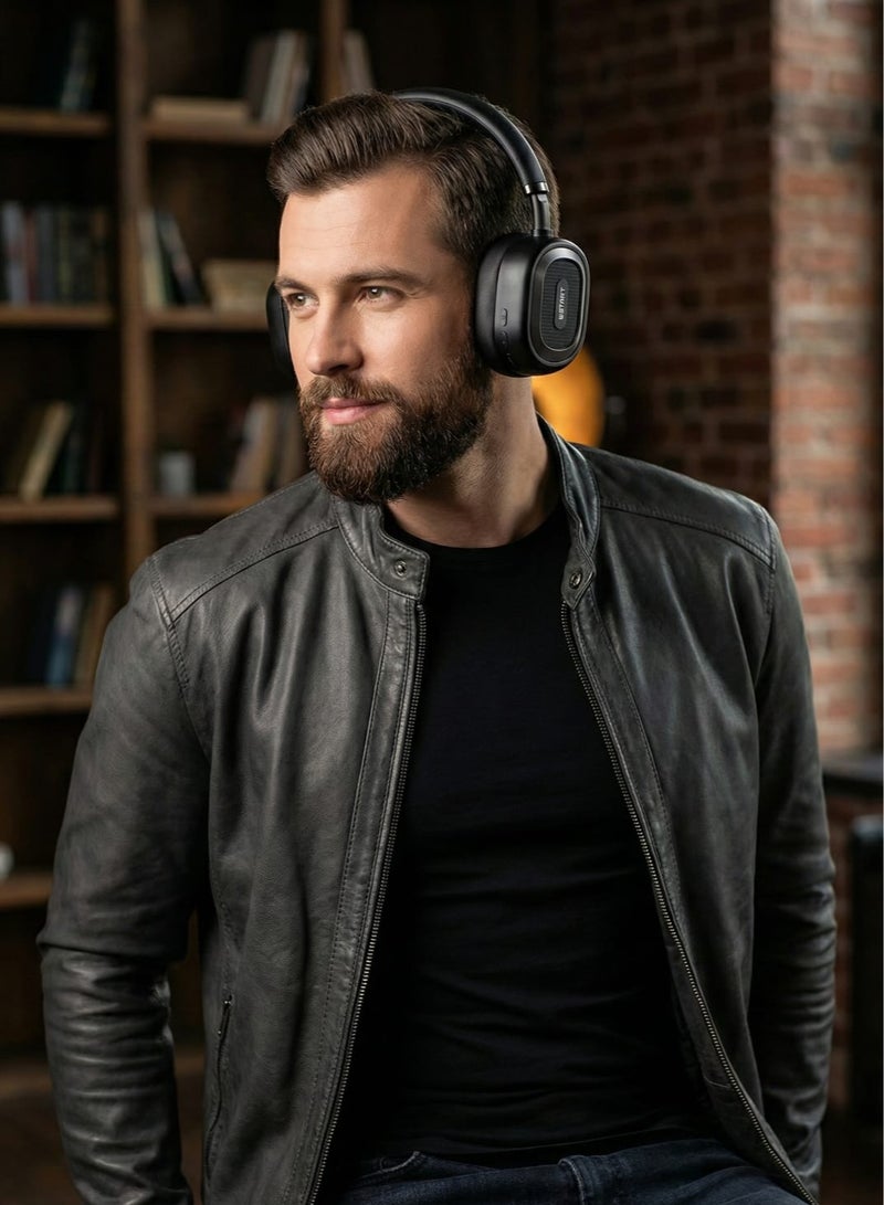 ستارت ST-256 سماعة رأس هيدفون ستيريو هاي فاي فوق الأذن قابلة للتعديل للموسيقى والمكالمات الصوتية  والأفلام - Image 2